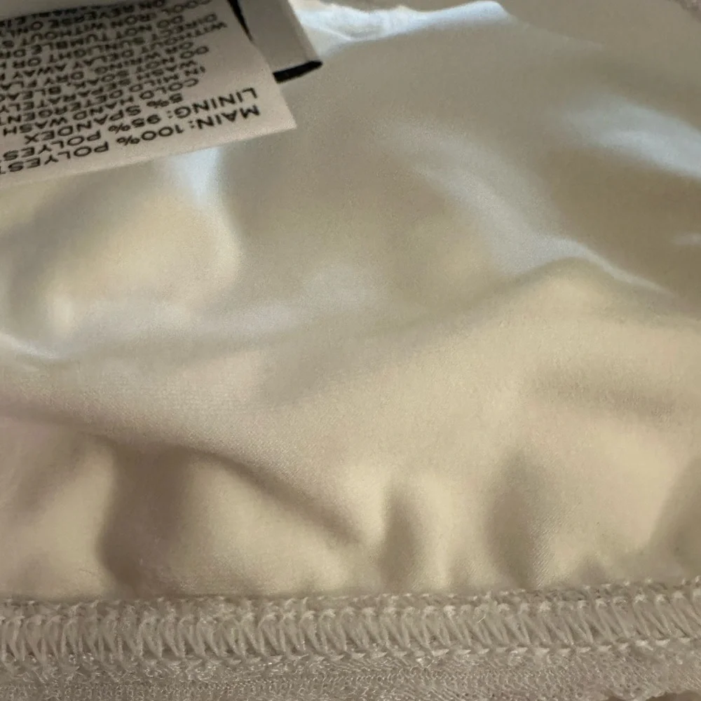 Rumer the‎ Label Cassidy Bandeau bikini top White XS - Picture 6 of 9